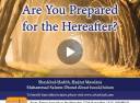 Are You Prepared For The Hereafter